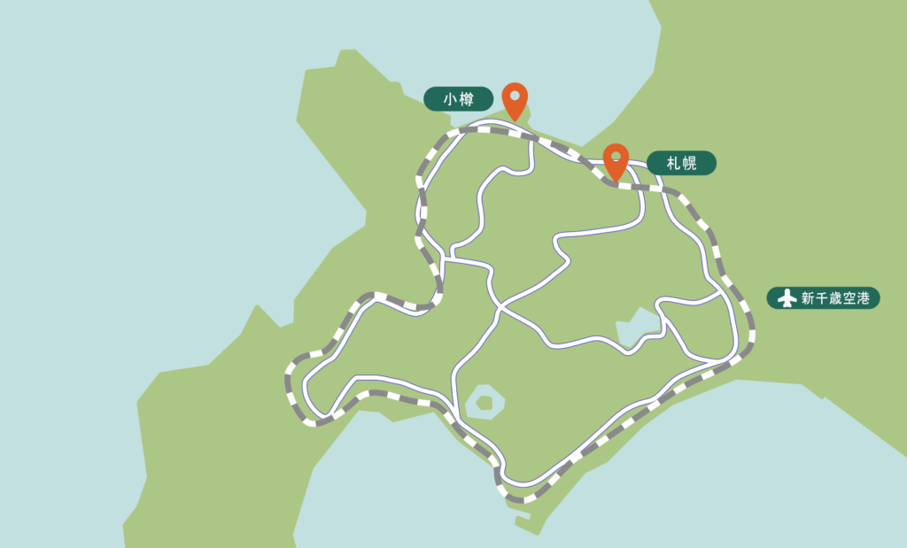 札幌から小樽